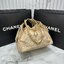 ORI หนังแท้ | 25cm CHANEL 25 Small Handbag Spring-Summer 2025 กระเป๋าสะพายรุ่นใหม่สุดฮอตแห่งปี หนังแท้ลายเกรน ที่สุดแห่งความไอคอนิก มาพร้อมใบเล็ก อะไหล่สีทองสวยหรู