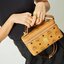 M.C.M ROCKSTAR VANITY CASE IN VISETOS กระเป๋าใส่เครื่องสำอางค์ ทรงกล่องสวย ที่สามารถใช้เป็น everyday bag สะพายได้ทุกวัน พกของสำคัญก็ยังได้ ใส่มือถือได้ทุกรุ่น ดีไซน์เอกลักษณ์ ใช้งานได้สะดวกด้วยซิปรูด ภายในมีช่องแบ่ง มาพร้อมสายสะพายและหูจับในตัว ปรับ