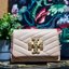 TORY BURCH KIRA CHEVRON EMBELLISHED LOGO MINI BAG ตามคำเรียกร้องจ้า!! ไซส์มินิ สะดวกใช้ พกพาง่าย สไตล์คุณหนู!! กระเป๋าสะพายข้าง ดีไซน์ทรงคลาสสิค โดดเด่นด้วยโลโก้ดีไซน์ประดับเม็ดสี เพิ่มมูลค่าและดึงดูดสายตามากขึ้น วัสดุหนังแกะ สัมผัสนิ่มมือ เปิด-ปิดด้วยกระ