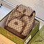 GUCCI Backpack with Interlocking G / GG Coated Canvas Backpack กระเป๋าเป้กุชชี่ใช้ได้ทั้งหญิงชาย ไม่ว่าจะวันธรรมดาหรือวันไปเที่ยว เพียงแค่สะพายกระเป๋าเป้ใบนี้ติดตัวไปด้วย ก็เพิ่มความมีสไตล์ให้กับตัวเองได้แล้ว ด้วยรูปทรงและลายตารางอันเป็นสัญลักษณ์ของแบรนด์
