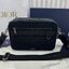 DIOR Maxi Safari Bag with Strap / The hallmark Safari bag / Black Blue Oblique Jacquard / DIOR Messenger Bag กระเป๋าสะพายทรงแมสเซ็นเจอร์เอกลักษณ์ของแบรนด์แห่งตำนานความหรู