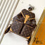 VIP หนังแท้ | LV Montsouris Cargo Backpacks Christopher Monogram กระเป๋าเป้ ลายโมโนแกรมสวยหรูคลาสสิก 🤍 เกรดวีไอพี เกรดดีสุด