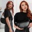 BURBERRY FRAGRANCES HALFMOON BAG VIP GIFT WITH PURCHASE (GWP) กระเป๋าสะพายพรีเมี่ยมกิ๊ฟ Limited Edition รุ่นใหม่จากน้ำหอม BURBERRY DUTY FREE วัสดุหนังแท้ CalfSkin ดีไซน์สวยหรูอยู่ทรงมีโลโก้แบรนด์และช่องซิปด้านหน้า ด้านหลังมีช่องใส่ของ เปิดปิดด้วยฝาปิดแม่เ