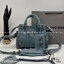 Balenciaga NEO CAGOLE XS HANDBAG DENIM IN BLUE aged-silver hardware กระเป๋าสะพายเดนิม สวยเท่ เกรดออริ 1:1 สลับแท้ ใช้งานต่างประเทศได้