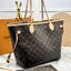 ORI หนังแท้ | LV Neverfull bag Size M Monogram Canvas กระเป๋าสะพายทรงโท้ท ดีไซน์คลาสสิกเหนือกาลเวลาเข้ากับดีเทลที่สืบทอดมายาวนาน แคนวาสแต่งขอบหนัง