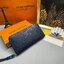 ORI หนังแท้ | LV Zippy Horizontal Monogram Shadow / LV LongWallet กระเป๋าสตางค์ใบยาว กระเป๋าสตางค์ซิปรอบ