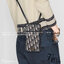 Dior 30 montaigne long wallet /Dior phone bag เกรดออริจินอล กระเป๋าเงินใบยาวลาย dior oblique ติดโลโก้ CD สีทองด้านหน้า