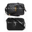 VIP 】หนังแท้ YSL SAINT LAURENT Lou Medium Monogram YSL Calf Crossbody Bag