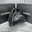 ORI หนังแท้ | 25cm CHANEL 25 Small Handbag Spring-Summer 2025 กระเป๋าสะพายรุ่นใหม่สุดฮอตแห่งปี หนังแท้ลายเกรน ที่สุดแห่งความไอคอนิก มาพร้อมใบเล็ก อะไหล่สีทองสวยหรู