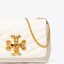 TORY BURCH KIRA CHEVRON EMBELLISHED LOGO MINI BAG ตามคำเรียกร้องจ้า!! ไซส์มินิ สะดวกใช้ พกพาง่าย สไตล์คุณหนู!! กระเป๋าสะพายข้าง ดีไซน์ทรงคลาสสิค โดดเด่นด้วยโลโก้ดีไซน์ประดับเม็ดสี เพิ่มมูลค่าและดึงดูดสายตามากขึ้น วัสดุหนังแกะ สัมผัสนิ่มมือ เปิด-ปิดด้วยกระ