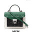 M.C.M Patricia Visetos Leather Block Small Satchel เขียวเหนี่ยวทรัพย์มาให้จับต้องแล้วจ้า!! รุ่นที่สาวๆต่างถามหา!! ต้องไอเท็มนี้เลย กระเป๋าถือ/สะพาย ทรงสวยหรู เหมาะกับทุกๆโอกาส ดีไซน์ออกมากึ่งเป็นทางการ แต่ใช้งานได้ทุกสไตล์ วัสดุหนังแคนวาสคุณภาพดีสลับหนังแ