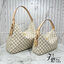ORI หนังแท้ | LV Slouchy MM Damier Azur PM ใหม่ล่าสุด กระเป๋าโฮโบทรงสวยที่ใครๆก็ต้องมี ด้วยรูปทรงคลาสสิคและใช้งานง่าย สะพายสะดวกด้วยหูสะพายในตัว สวยดูลัคชู