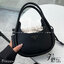 PRADA leather handbag กระเป๋าถือดีไซน์สวย ใช้งานง่าย มีกระเป๋าผ้าเชือกผูกเพิ่มกิมมิกได้อย่างลงตัวน่ารัก มาพร้อมสายสะพายยาวถอดได้ ปรับใช้ได้กับทุกลุคและแมทช์กับทุกสไตล์ แนะนำเลยจ้า