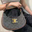 CELINE AVA TRIOMPHE SOFT BAG IN TRIOMPHE CANVAS AND CALFSKIN / CELINE SHOULDER BAG วัสดุ TRIOMPHE CANVAS รุ่นใหม่ล่าสุดดีไซน์สวยหรู หนังสวยอยู่ทรง ภายในโล่งกว้าง