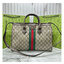 ORI หนังแท้ | Gucci Ophidia medium tote bag Monogram Double G / Gucci Tote Bag กระเป๋าสะพายทรงโท้ทใบใบใหญ่ คอลเล็กชั่น Ophidia ไฮไลท์รูปทรงและฟังก์ชั่นการใช้งานที่ได้รับการตีความใหม่
