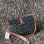 Goyard belvedere pm แบรนด์ดังจากฝรั่งเศส เรัยบหรูแต่ดูสง่า สะดุดตาด้วยลายเฉพาะตัว วัสดุที่นำมาตัดเย็บกระเป๋าเป็นวัสดุผ้าใบ