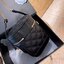 YSL 80'S VANITY BAG IN CARRÉ-QUILTED GRAIN DE POUDRE EMBOSSED LEATHER