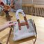Medium : CHLOÉ Woody large leather-trimmed cotton-canvas tote corita kent tote 14” canvas Corita Kent large tote in embroidered artwork & shiny calfskin