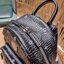 M.C.M STARK STUDS MINI BACKPACK IN VISETOS อีกหนึ่งรุ่น Best seller ที่ต้องมี!! กระเป๋าเป้ ไซส์ mini ขนาดเหมาะกำลังดีกับสาวๆ ที่ไม่ชอบแบกของหนักมาก ตกแต่งหมุดอะไหล่ทองด้านข้าง สวยหรู วัสดุหนังแคนวาสคุณภาพดี เปิด-ปิดด้วยซิป ภายในเป็นหนังแท้ จุของได้พอสมควร