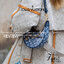 LV Loop Navy Blue Denim Jacquard textile lining / LOUIS VUITTON MONOGRAM LOOP BAG กระเป๋าทรง half-moon Loop พร้อมส่งกระเป๋าทรง half-moon Loop ที่รังสรรค์ออกมาได้สวย เก๋ และดูดีมากๆ ใบจริงสวย น่าใช้มากๆ ได้กับทุกๆวัน ตลอดวันเลยจริงๆ สินค้าเข้าใหม่ แนะนำ ห้