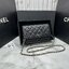 ORI หนังแท้ | CHANEL Woc Wallet on Chain 18cm กระเป๋าสะพายทรงวอคดีไซน์แบ่งช่องด้านในเป็นกระเป๋าสตางค์ รุ่นยอดนิยม หรูหราระดับตำนาน สวยงามเหนือกาลเวลา