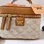 M.C.M HIMMEL VANITY CASE IN LAURETOS กระเป๋าทรงกล่อง มีหูจับด้านบน หนังสวยนุ่มมือ สวยงาม อะไหล่ทอง
