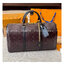 LV Keepall Bandoulière 45 Autres Cuirs Monogram / LV Travel Bag กระเป๋าสะพายเดินทางใบใหญ่ สีใหม่ล่าสุด โทนม่วงโดดเด่นสุดคลาสสิค ด้วยดีเทลความเป็นเอกลักษณ์ เรียบแต่หรู