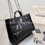 SAINT LAURENT shoulder bag Silver Tone / YSL Shopping Bag / YSL TOTE BAG กระเป๋าถือทรงช็อปปิ้ง พร้อมส่ง โดดเด่นด้วยโลโก้แบรนด์อะไหล่เงินสวยหรู ภายในกระเป๋ากว้างใส่สัมภาระได้เยอะ มีช่องซิปแยกย่อยให้ใส่ของจุกจิกหนึ่งช่องนะคะ