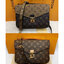 หนังแท้ LOUIS VUITTON POCHETTE MÉTIS พร้อมส่งที่ไทย 2Colors MONOGRAM REVERSE