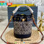 TORY BURCH T MONOGRAM JACQUARD MINI BUCKET BAG พร้อมส่งค่ะ! กระเป๋าทรงถังสุดฮิต ไม่ว่าลุคไหนๆก็สุดชิวว วัสดุผ้าJacquard+หนังแท้ ได้คลาสสิคมากๆค่ะ