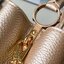 LV Capucines BB Gold Luxury Bag 27cm เกรดท็อปออริจินอล มีความละเอียดของเนื้องานมากที่สุด ปราณีตตรงปกทุกใบ ใช้สลับของแท้ได้ ใช้งานต่างประเทศได้ เข้าออกผ่านทุก ตม. สุดยอดเดอะเบสท์ไอเท็ม สวยหรู ผู้ดี หรูหรา ดูแพงมาแต่ไกล