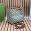 ORI หนังแท้ | GUCCI GG Emblem medium bucket bag กระเป๋าถือ/สะพายทรงบัคเก็ต ขนาดกลางใบใหญ่ จุของได้เยอะ ดีไซน์คลาสสิคคงความเอกลักษณ์