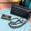 CHANEL 20C Phone holder with chain Brand new Chanel O Phone black caviar holder case with chain.