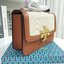 ของแท้ 💯% 】TORY BURCH ‘ELEANOR’ SHOULDER BAG กระเป๋าสะพายข้าง ไซส์กำลังน่ารัก วัสดุทำจากผ้าCanvas สลับหนังแท้ ฝาพับเปิดปิดด้วยแผ่นแม่เหล็ก