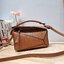 LOEWE MINI PUZZLE BAG IN CLASSIC สุดยอดแบรนด์ที่ดีไซน์เป็นเอกลักษณ์ โดดเด่น สวยหรู กับกระเป๋าสะพายข้างทรงกล่อง ไซส์มินิ สไตล์พัซเซิล