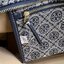 ORI หนังแท้ | Tory Burch T Monogram zip tote bag กระเป๋าทรงโท้ทใบใหญ่ทรงกว้างพร้อมใบเล็กเข้าเซ็ท ดีไซน์สายหนังแต่งคาดหน้า ตัวงานผ้าแจ็คการ์ดตัดขอบหนัง เดอะเบสท์ เซลเลอร์!!