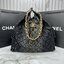 ORI หนังแท้ | 30cm CHANEL 25 Denim Handbag กระเป๋าสะพายทรงโฮโบเดนิม คอลใหม่ล่าสุด ต้อนรับฤดูกาล SPRING-SUMMER 2025 รูปทรงใช้งานได้จริง