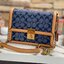 Coach Hutton Shoulder Bag in Signature Chambray