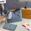 LV Carryall Denim Vintage Tote Bag กระเป๋าทรงโท้ทเดนิมสไตล์วินเทจ รุ่นใหม่ปั้มนูนลายโมโนแกรมบนเดนิมสุดไอคอนิก ที่ใครเห็นต้องเป็นคลั่งรัก ผู้ดี หรูหราได้ทุกลุค ทุกสไตล์