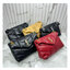 ORI หนังแท้ | 28cm YSL PUFFER SMALL in Nappa leather กระเป๋าสะพายรุ่นยอดนิยม ทรงสวย ใช้ได้บ่อยไม่มีเบื่อ วัสดุหนังสัมผัสนิ่มมือ ดีไซน์เรียบหรู ดูแพง สะพายได้หลากหลาย