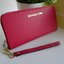 Best seller! งานขายดี รุ่นใหม่คะ Michael kors saffiano Wallet กระเป๋าสตางค์ใบยาว หนัง Saffiano ซิปรอบ สวยหรู มาก อะไหล่ปั้มโลโก้แบรนด์ ด้านในมีช่องใส่บัตร เยอะม้ากกก อีกด้านมีช่องแบงค์+ซิปใส่เหรียญ จุของได้เยอะจริงๆคะ ใส่ iphone 6+ ได้ สวยหรูดูดี อุปกรณ์ค