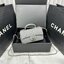 ORI หนังแท้ | CHANEL Classic Flap Bag TopHandle 20cm กระเป๋าสะพายคคลาสสิกพร้อมหูจับ หรูหราระดับตำนาน สวยงามเหนือกาลเวลา