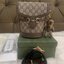 กระเป๋าสะพาย กระเป๋าใส่โทรศัพท์ งานแฟชั่นคลาสสิก Gucci Gag VIP GIFT WITH PURCHASE (GWP) พรีเมี่ยมกิ้ฟ Limited Edition รูปทรงถัง วัสดุcalfskin อะไหล่ทอง ลวดลายชิกเนเจอร์ โมโนแกรม GG เพิ่มความน่ารักด้วยพวงกุญแจเข้าชุดตุ๊กตาห้อยข้าง น่ารักมากมาย มาพร้อมสายสะ