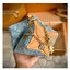 พร้อมส่ง 3 สี LV Bloom Pouch Monogram Flower coated canvas / Rose Jasmine / Banana / Denim กระเป๋าสะพายรุ่นใหม่ โดดเด่นด้วยรูปทรงทันสมัย Monogram Flower