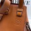 พรีเมี่ยมกิ๊ฟแท้ 100% 】งานหนังแท้ Loewe Hammock Leather Hobo Bag TAN