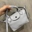 ของแท้ 100% Longchamp LE PLIAGE CUIR TOP HANDLE BAG Color: Black,Orange,Sienna, Navy,Nordic,Grey,Lichen