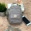 Kipling alber solid Convertible mini backpack (HD7349) กระเป๋าเป้ขนาดมินิ สไตล์3in1 ที่สามารถถือ/สะพายข้างหรือเป็นเป้ก็ได้ มีช่องซิปใช้งาน2ช่อง ภายในแบ่งเป็นช่องเล็กใส่ของจุกจิก ด้านหน้าเพิ่มช่องเล็กเปิดปิดด้วยกระดุมแม่เหล็ก มาพร้อมพวงกุญแจลิงขนปุกปุยและส