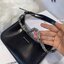 Givenchy Black Moon Cut Out Shoulder Bag พร้อมส่งที่ไทย กระเป๋าสะพายไหล่งานซิปใบเล็ก หน้าติดโลโก้แบรนด์มาพร้อมสายโซ่ งานสวยตามรูป อะไหล่เงิน สายสะพายปรับระดับได้ เกรดมิลเลอร์สวยหรู สาวๆ รีบจับจอง อย่าคิดนาน ราคานี้กับคุณภาพถือว่าคับแก้วมั๊กมากกกก ไม่ซื้อท