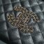 SIZE MEDIUM พร้อมส่งรุ่นขายดี!!! Don't Miss! Chanel Clutch Bag VIP Gift With Purchase (GWP) กระเป๋าคลัชแบนหรือกระเป๋าสตางค์ GWP จาก Chanel Cosmetic Counter Duty free วัสดุหนังคาเวียร์สวยหรูเปิดปิดด้วยซิปสะดวกใช้ ด้านหน้าประดับโลโก้แบรนด์อะไหล่ทองและม