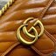 VIP 】หนังแท้ GUCCI GG Marmont brown leather shoulder bag ราคานี้หนังแท้คือคุ้มมากเลยค่าสาวๆ มี 2 ขนาด ปังไม่ไหว สีสวยมากกกก ต้องจัดแล้วน้าา ยกระดับความหรูให้กับตัวเองกันหน่อย ด้วยกระเป๋ารุ่นนี้!! ครอสบอดี้ที่ดีไซน์หรู อัพเลเวล ในราคาที่จับต้องได้ พร้อมเสิ
